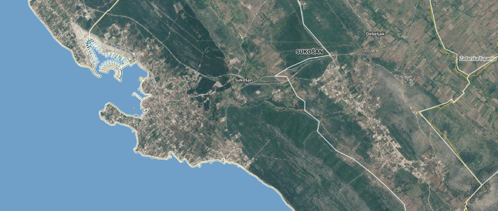 Građevinsko zemljište L557 – Sukošan, Debeljak